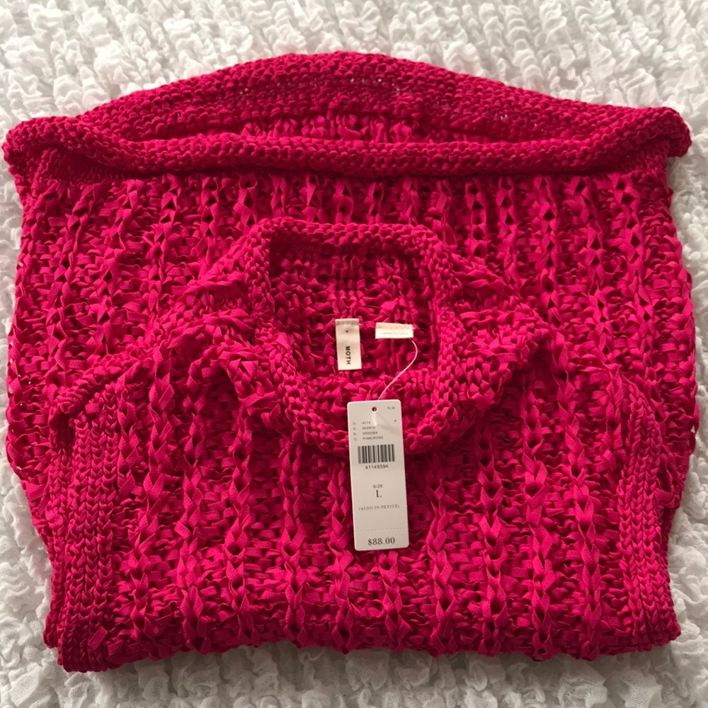 Anthropologie Sleeveless Knit Sweater Top